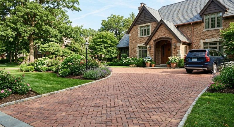 Brick Driveway Paving in Manchester, NH