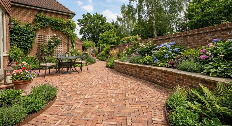 Brick Hardscape Construction in Danbury, CT
