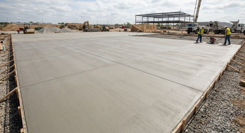 Commercial Slab Construction in Littleton, CO