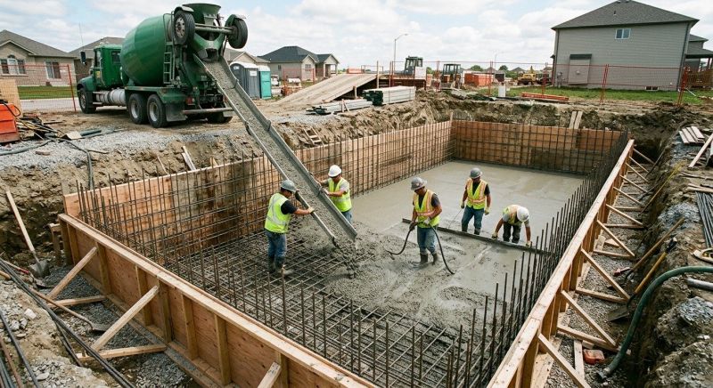Concrete Basement Pouring in Fort Worth, TX