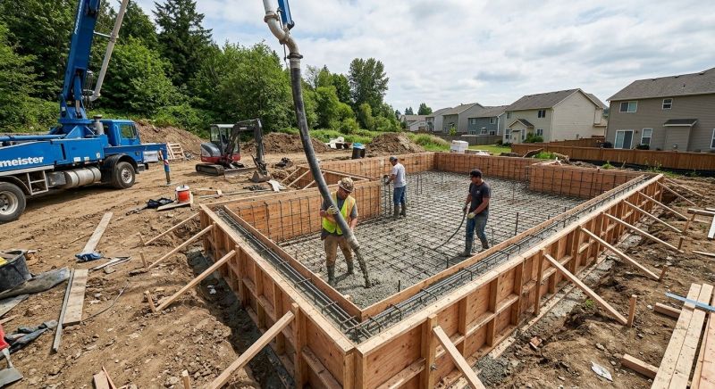 Concrete Foundation Installation in Fort Worth, TX