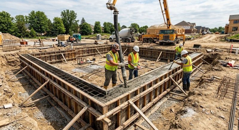Concrete Foundation Pouring in Fort Worth, TX