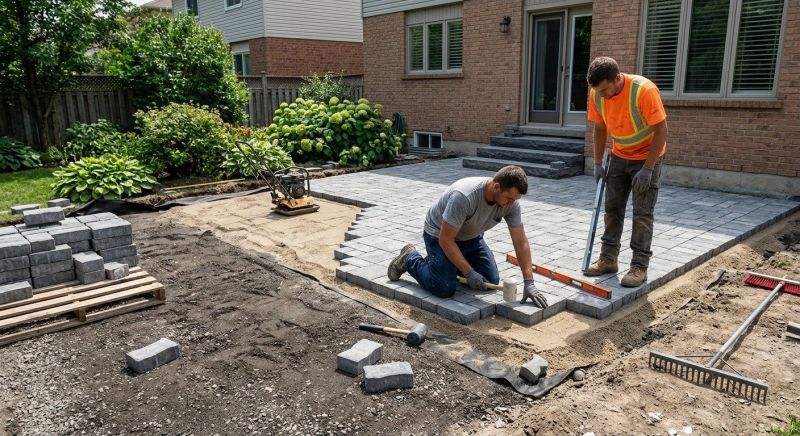 Concrete Pavers Installation in Boston, MA