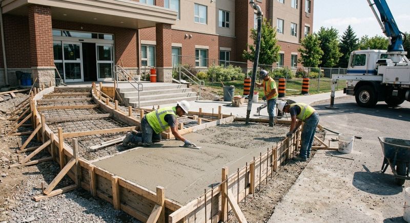 Concrete Ramp Installation in Fort Collins, CO