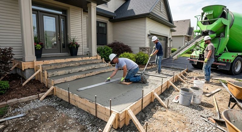 Concrete Ramp Installation in Sacramento, CA