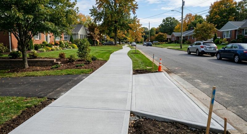 Concrete Sidewalk Construction in Fort Collins, CO
