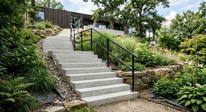 Concrete Stairs Installation in Denver, CO