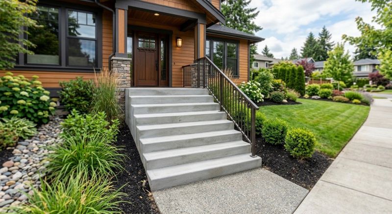 Concrete Stairway Installation in Denver, CO