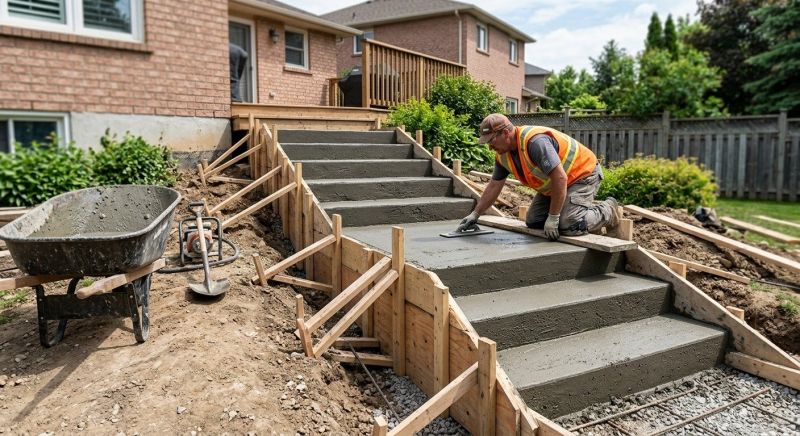 Concrete Steps Replacement in Denver, CO