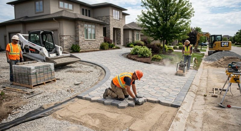 Driveway Pavers Replacement in Denver County, CO