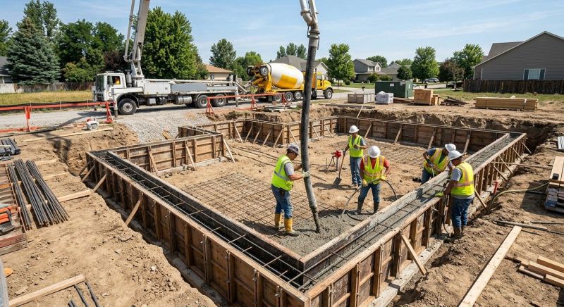 Foundation Construction in Fort Worth, TX