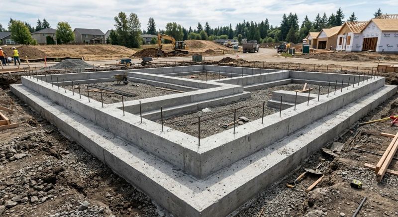 House Footing Construction in Fort Wayne, IN