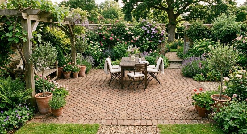 Patio Brick Installation in Worcester, MA