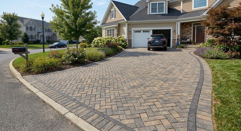 Paver Driveway Construction in Longmont, CO