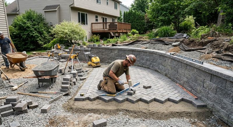 Pavers Construction in Boston, MA