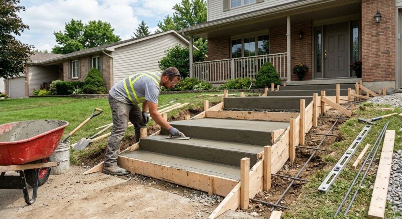 Steps Pouring in Fort Collins, CO