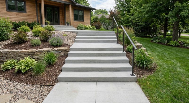 Steps Pouring in Salt Lake City, UT