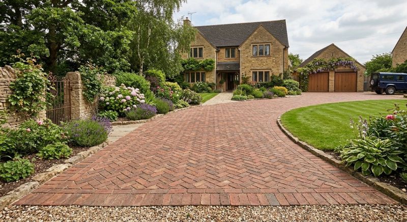 Brick Driveway Installation in Manchester, NH