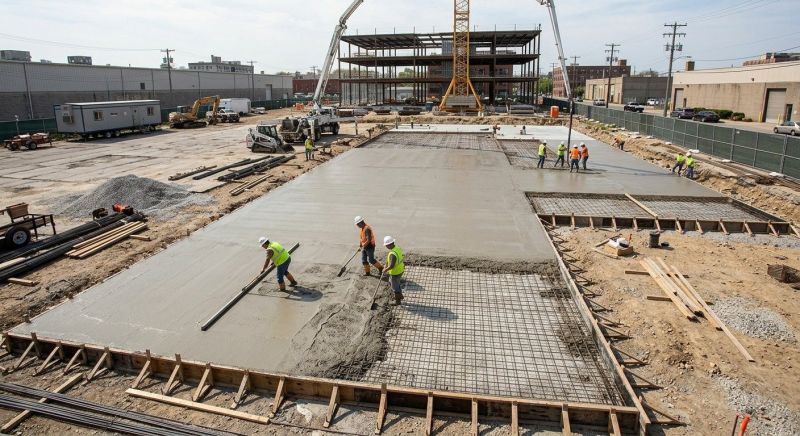Commercial Slab Construction in Grand Rapids, MI