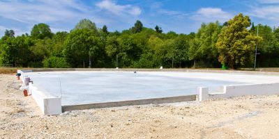 Commercial Slab Installation in Cumming, GA