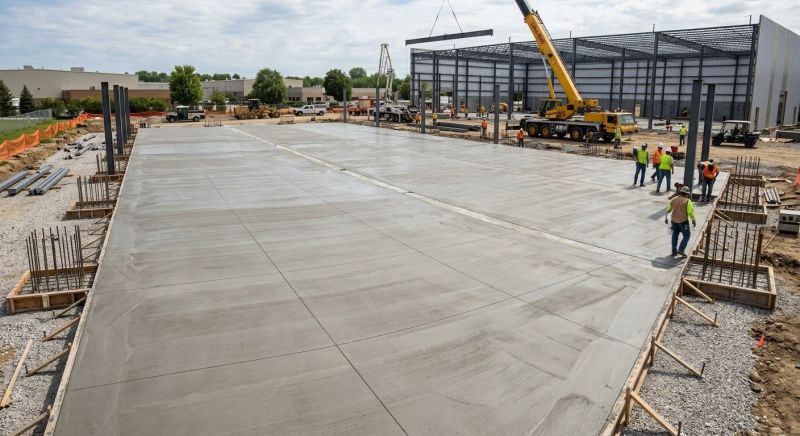 Commercial Slab Installation in Grand Junction, CO