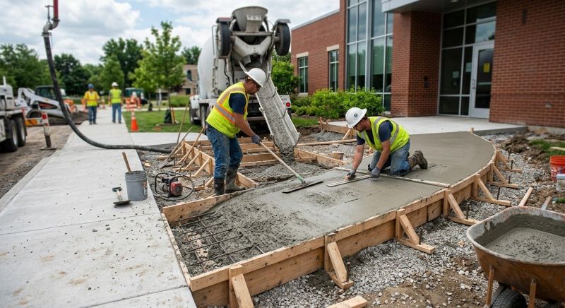 Concrete Ramp Installation in Salt Lake City, UT