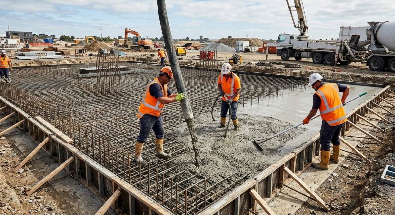 Foundation Pouring in Fort Wayne, IN
