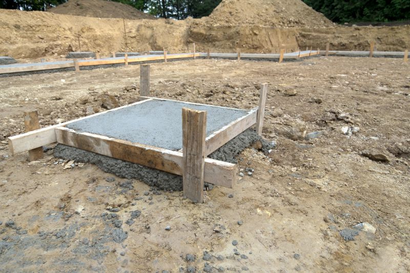 House Footing Construction in Fredericksburg, VA
