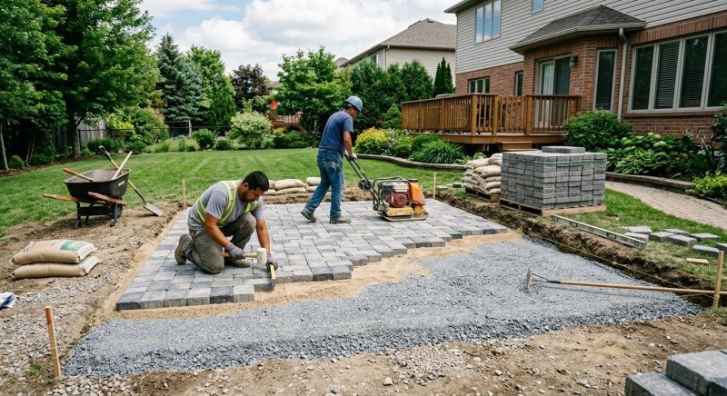 Paver Patio Construction in Boston, MA
