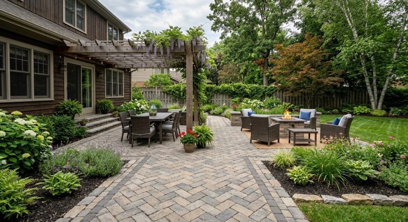 Stone Deck Installation in Boston, MA